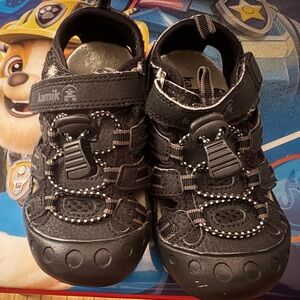 Kamik Black Kids Sandals